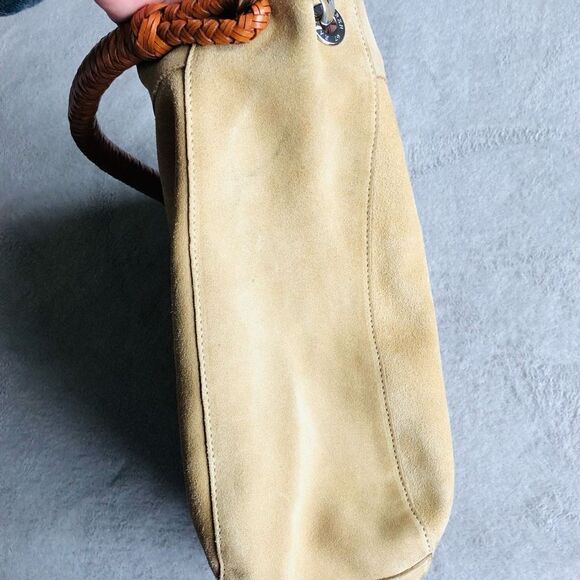 Ralph Lauren Suede Hobo Handbag - Picture 10 of 16